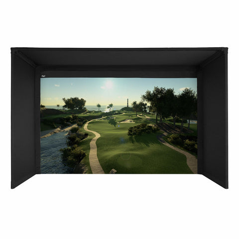 Carl's Place Pro Golf Simulator Enclosure
