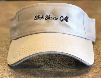 Image of Shot Shaver Script Logo Visor - Khaki