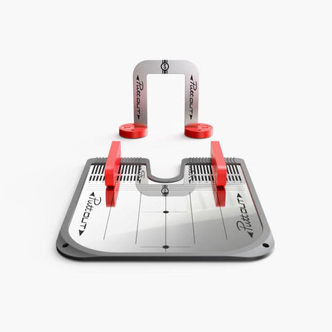 Image of PuttOUT STUDIO BUNDLE: Pro Putting Mat, Pressure Trainer and Mirror with Gates