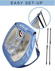Golf Chipping Net Complete Set by Shot Shaver Golf