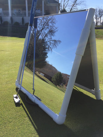 Image of Swing Reflection Foldable Golf Teaching Mirror