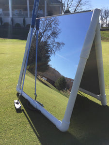 Swing Reflection Foldable Golf Teaching Mirror